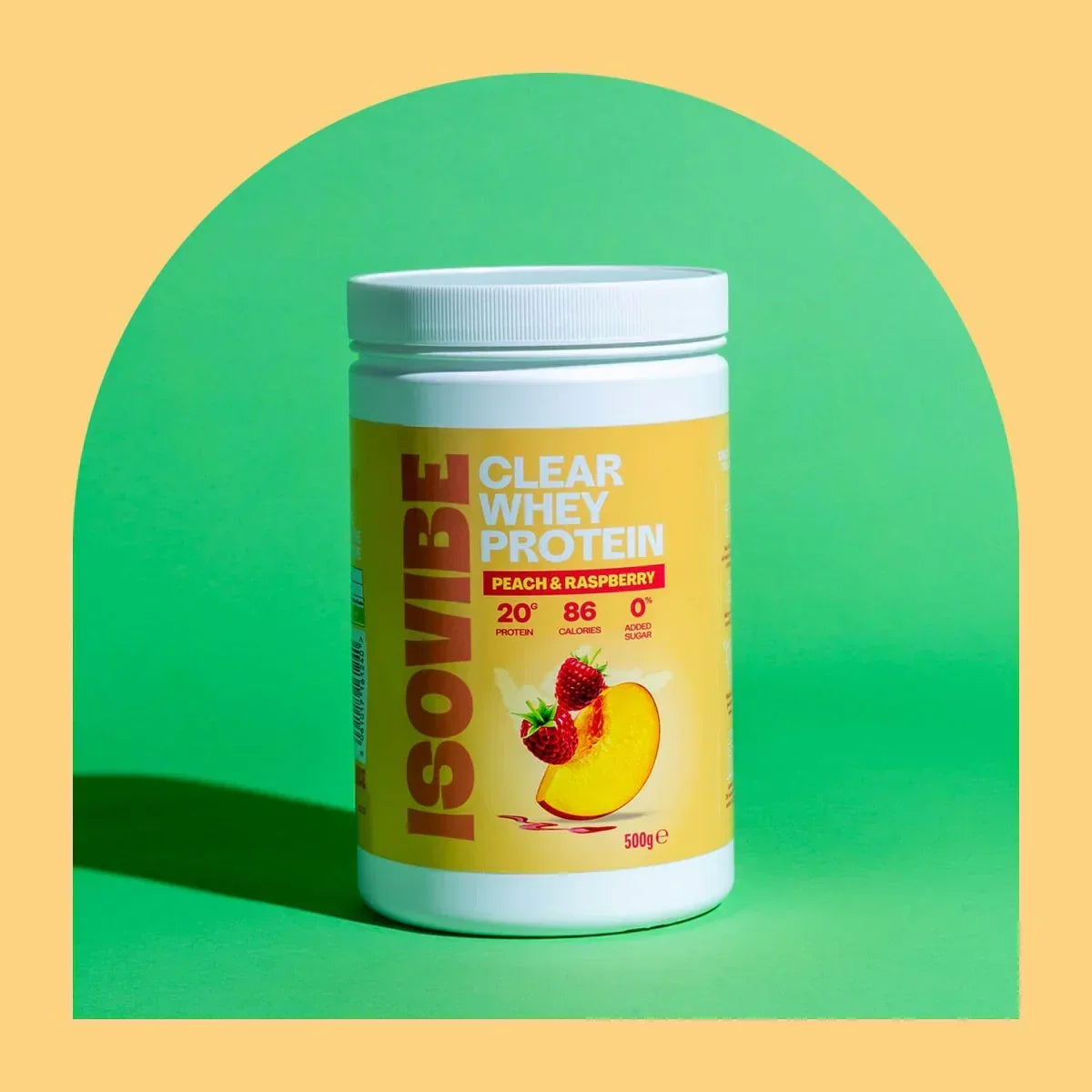 Peach & Raspberry Clear Whey Protein - Isovibe