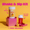 Peach & Raspberry Shake & Sip Kit