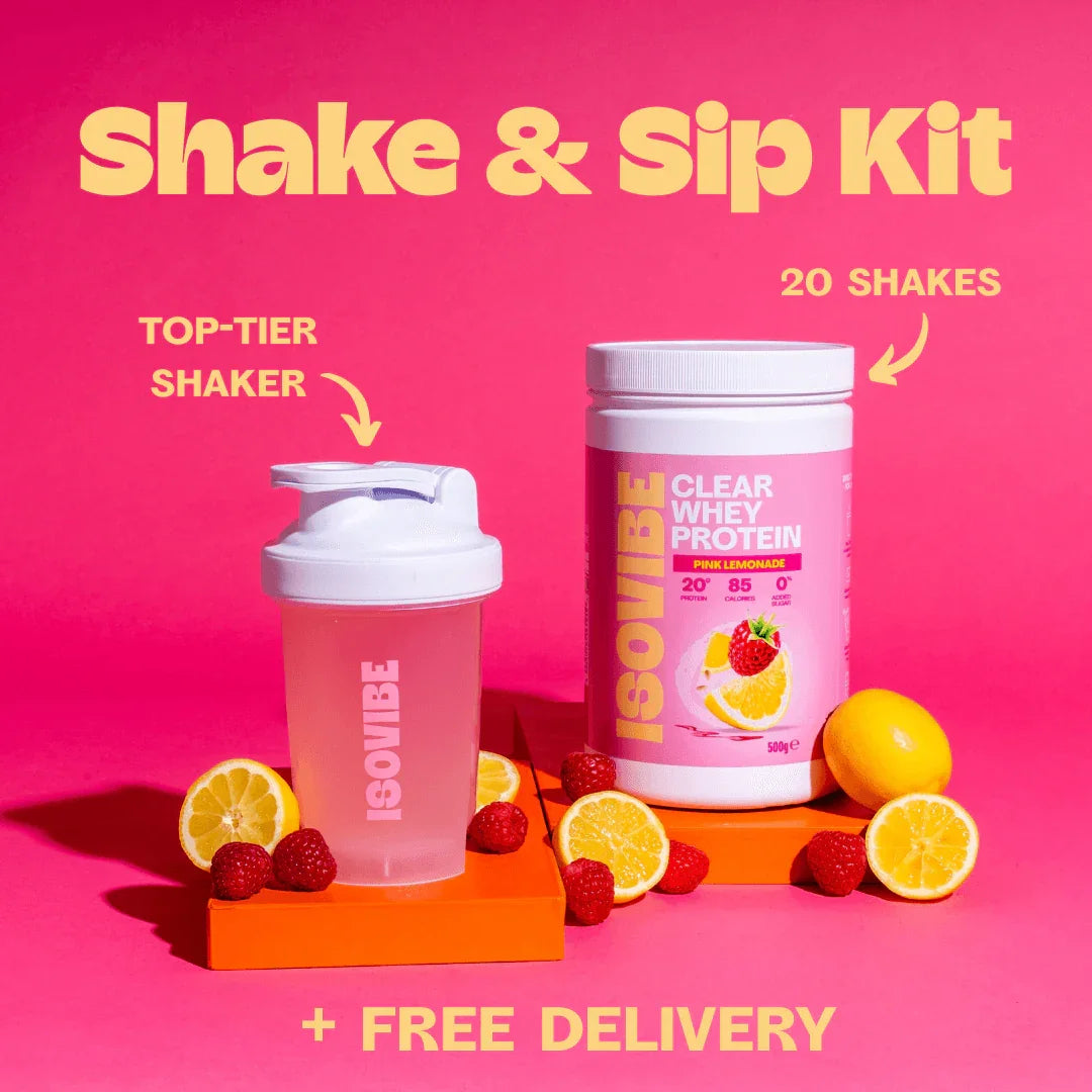 Pink Lemonade Shake & Sip Kit - Isovibe