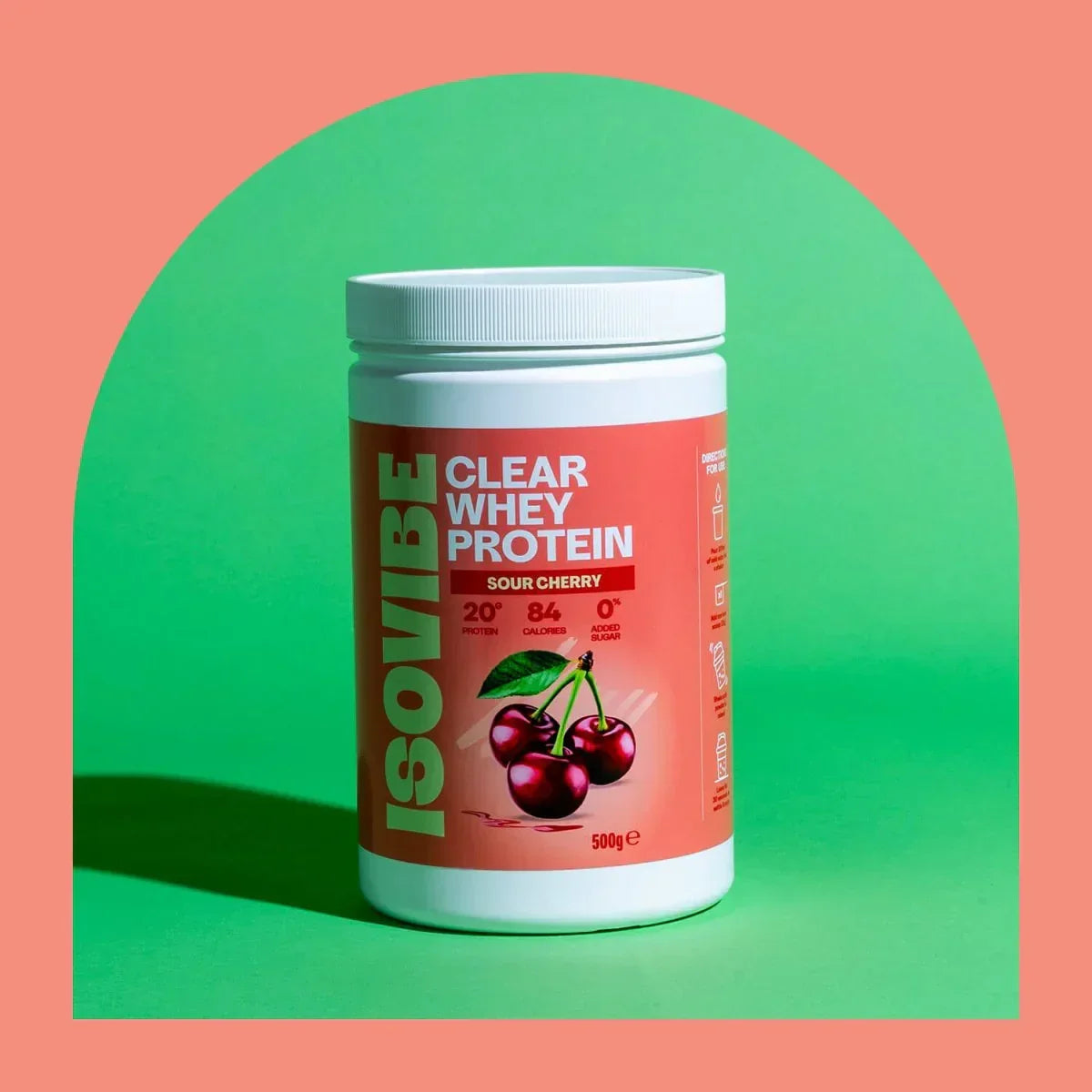 Sour Cherry Clear Whey Protein - Isovibe