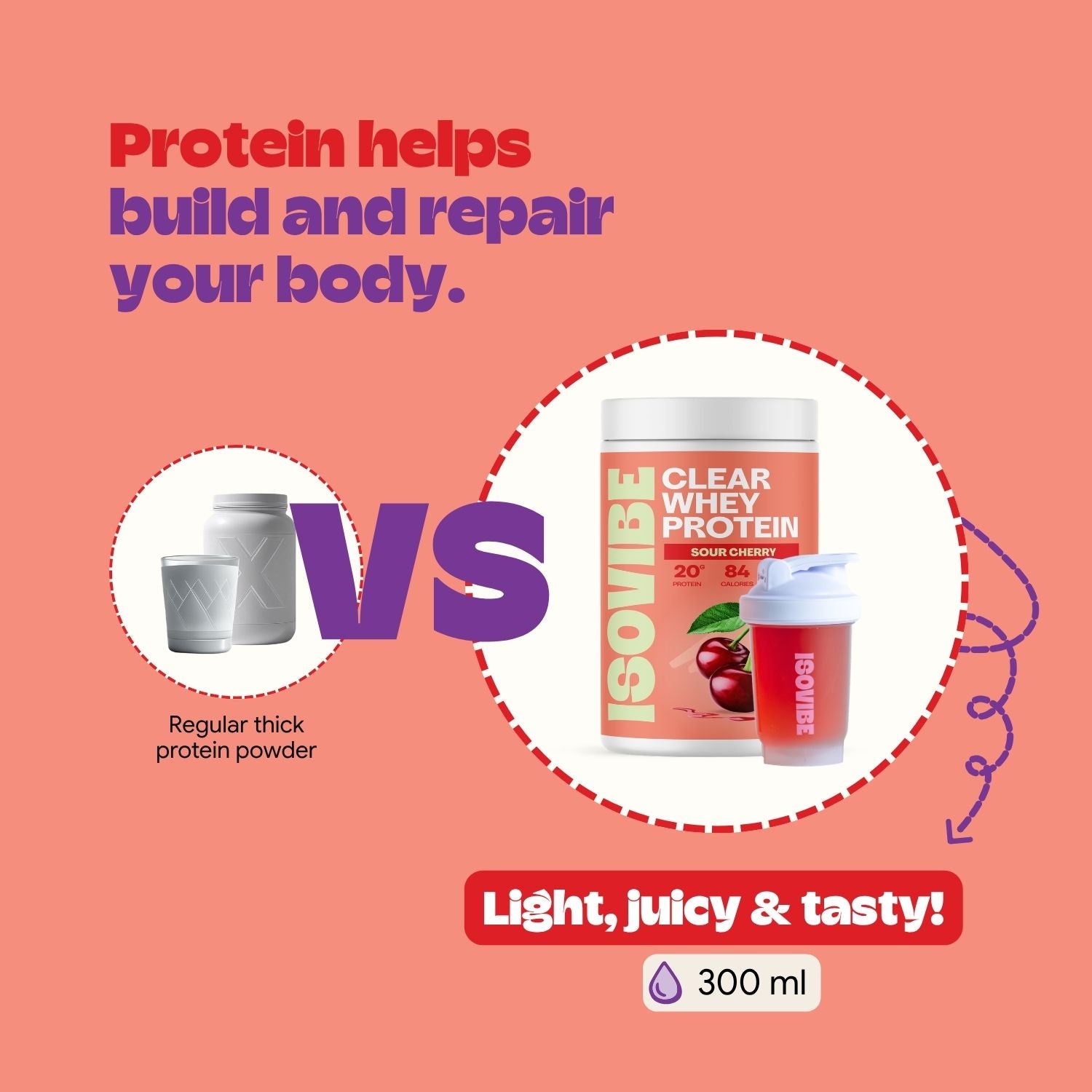 Sour Cherry Clear Whey Protein