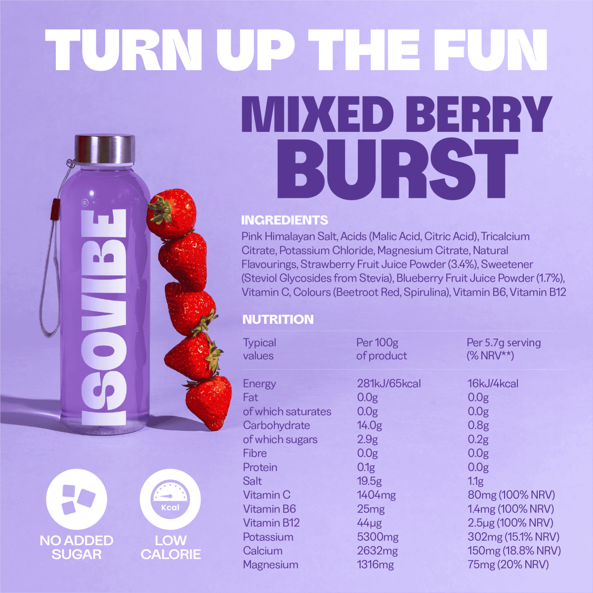 Mixed Berry Electrolytes Starter Kit - Isovibe