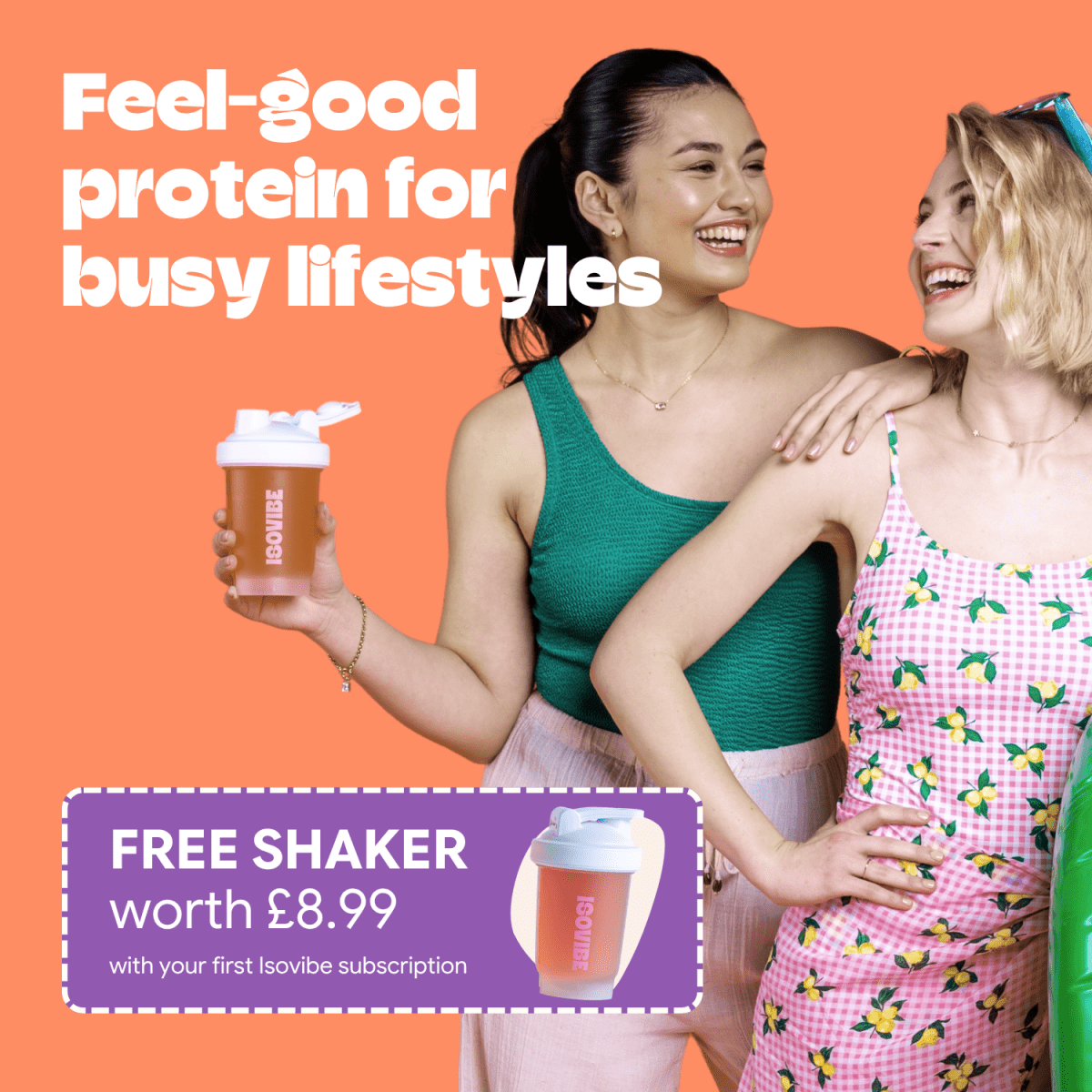 Peach Iced Tea Clear Whey Protein - Isovibe