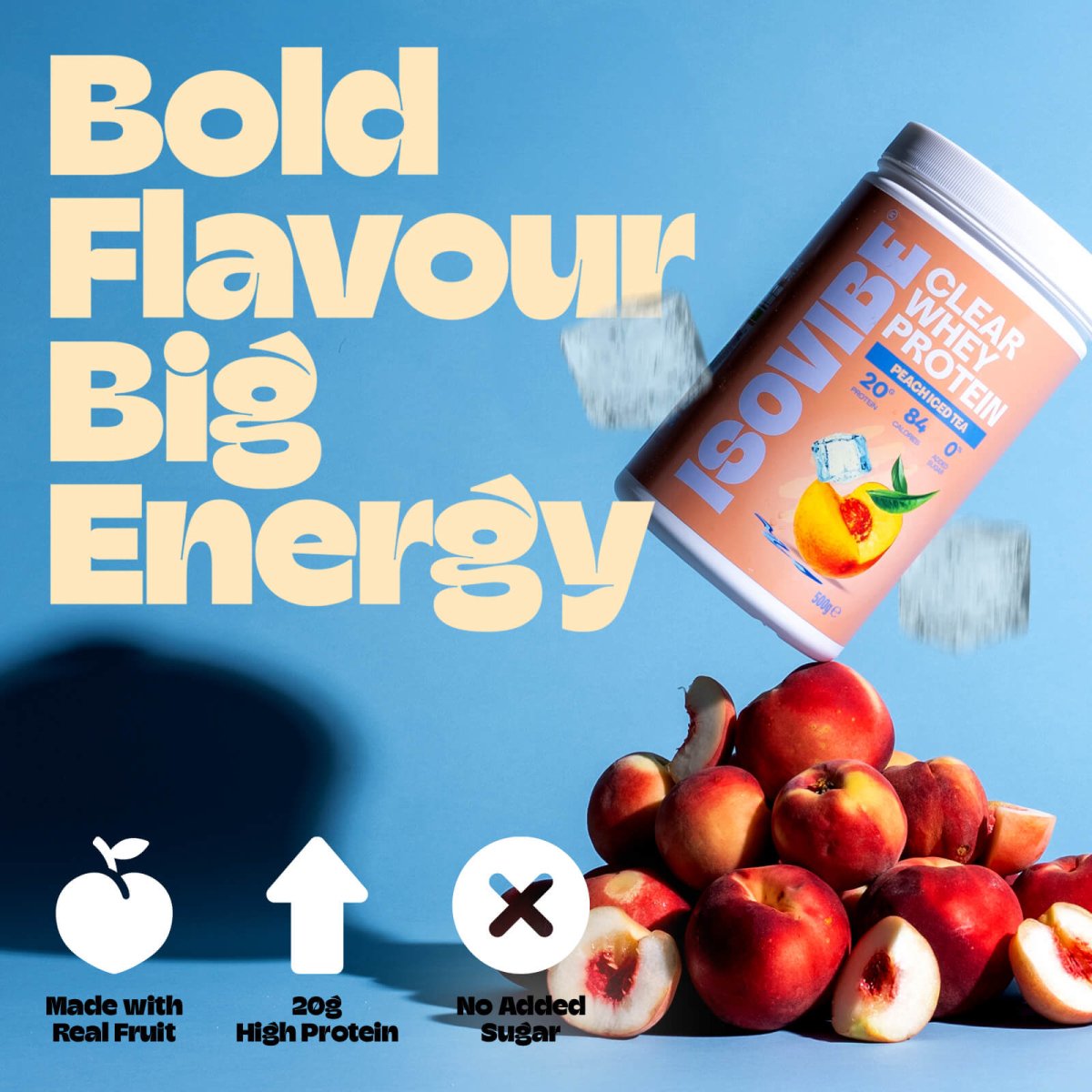 Peach Iced Tea Shake & Sip Kit - Isovibe