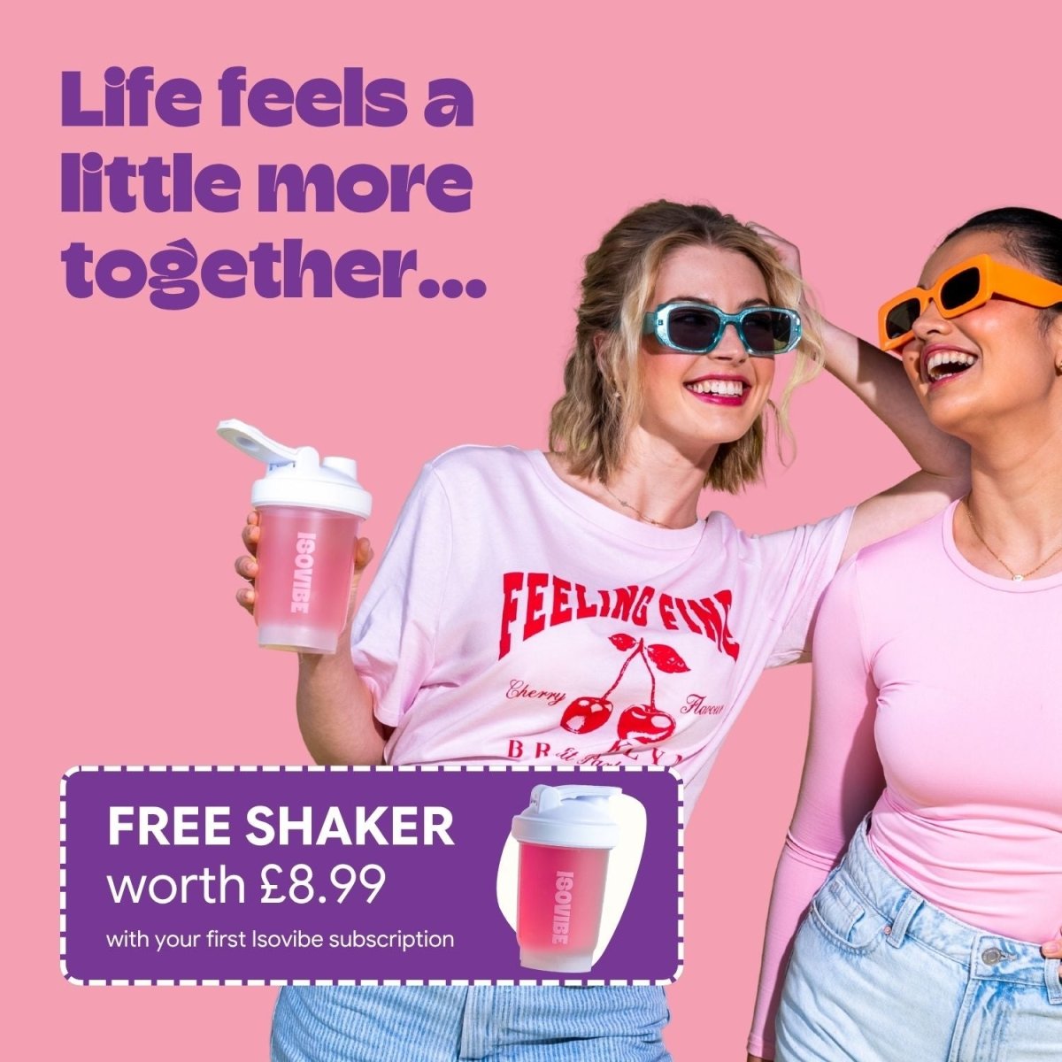 Pink Lemonade Clear Whey Protein - Isovibe