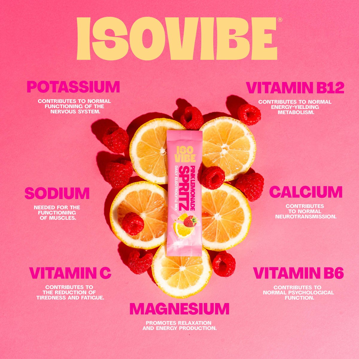 Pink Lemonade Electrolyte Starter Kit - Isovibe